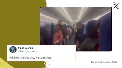 IndiGo flight suffers turbulence