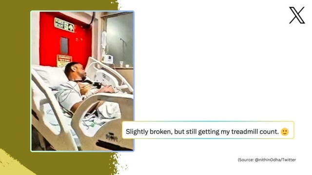 Nithin Kamath suffered a "mild stroke"