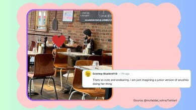 Virat Kohli spotted with daughter Vamika in London