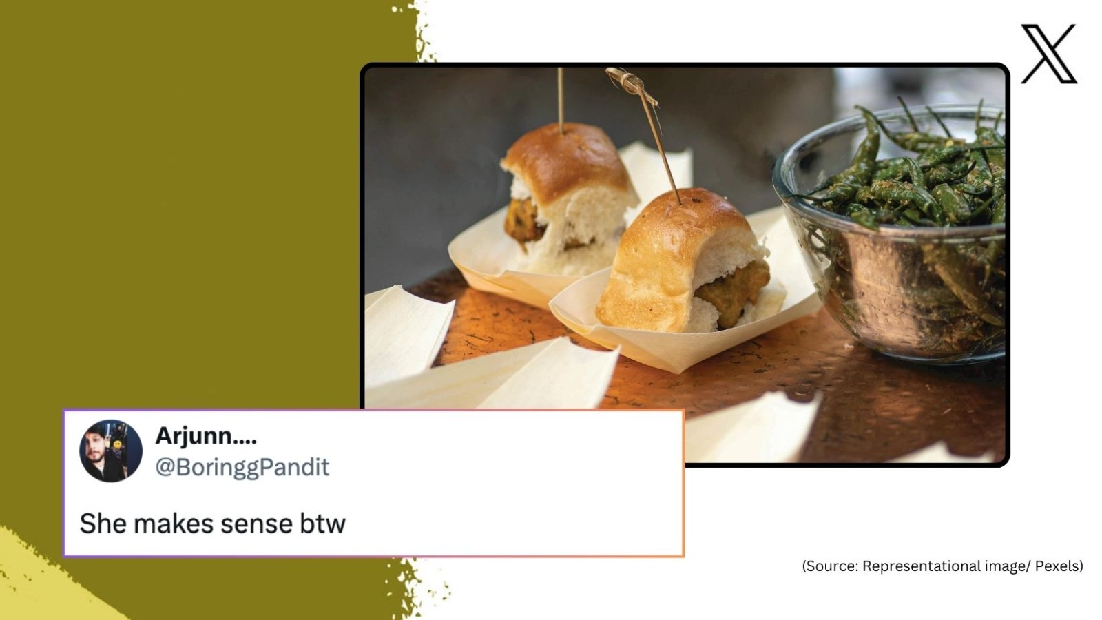 Vada Pav triggers debate