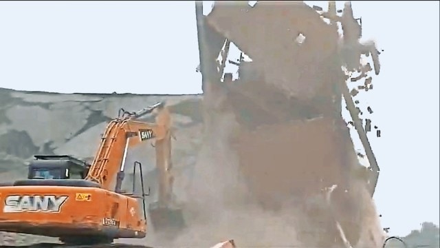 Sion Rail Over Bridge, Sion ROB demolition work, Sion ROB, demolition work, Mumbai news, Mumbai, Maharashtra news, Indian express news