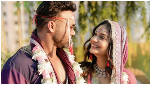 Divya Agarwal And Apurva Padgaonkar Share First Wedding Pictures ‘our