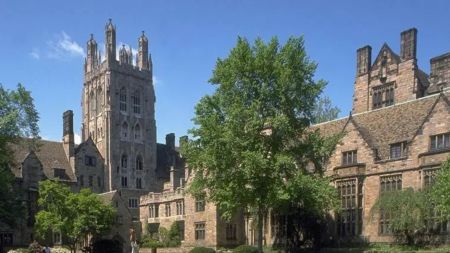 Yale University is featured at the 16th spot in the list of 'QS World University Rankings 2024: Top global universities' 
