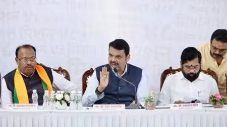 Maharashtra 1 trillion dollar economy, dedvendra Fadnavis, mumbai economy, maharashtra 1 trillion goal, mumbai infrastructure, Indias startup capital, fadnavis maharashtra vision, mumbai projects, mumbai news, indiane express news