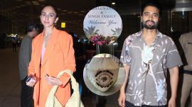 First pics from Rakul Preet Singh. Jackky Bhagnani's Wedding