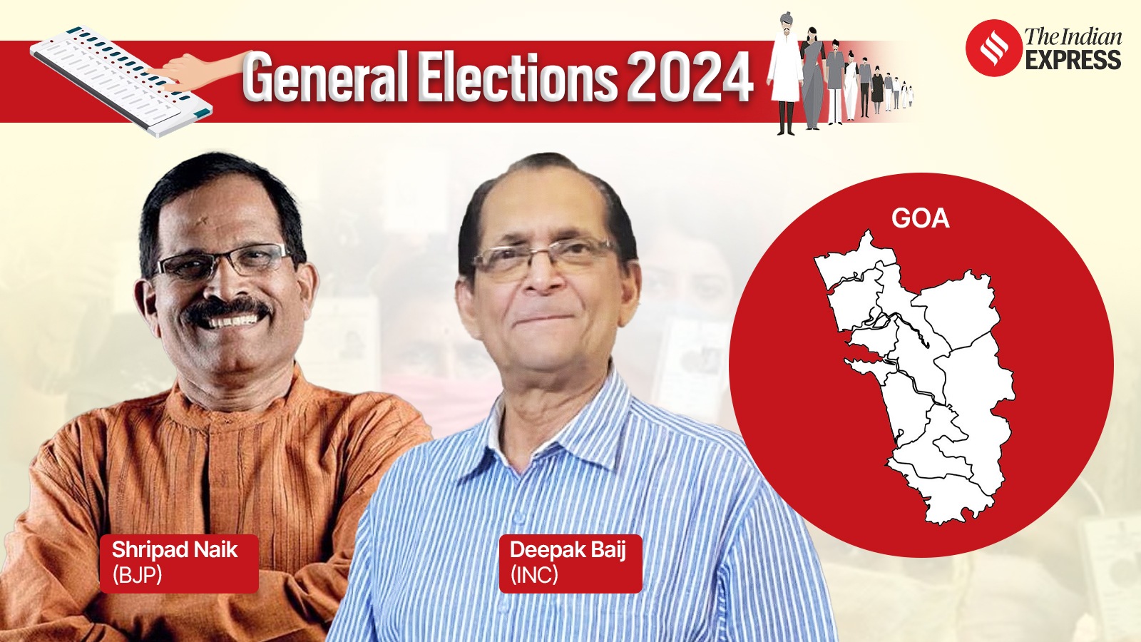 Goa Lok Sabha Elections 2024: Schedule, phase, seats, candidates, results all you need to know