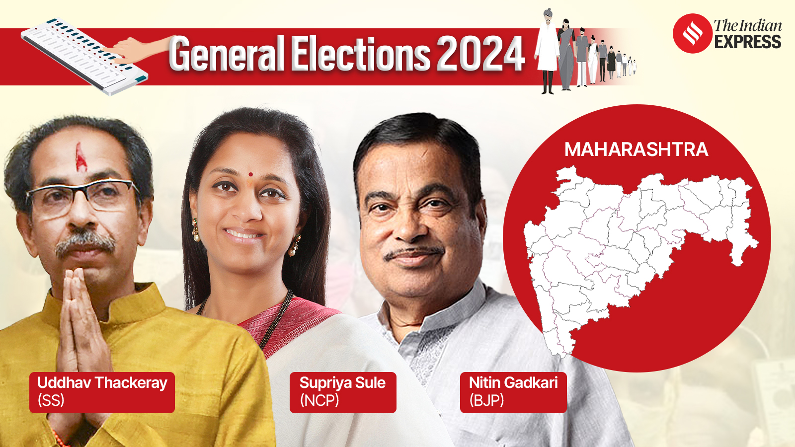Maharashtra Lok Sabha Elections 2024 Schedule, phase, seats