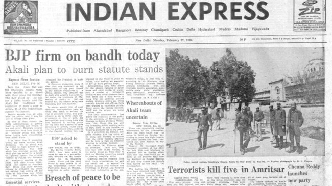 Delhi Bharat bandh call, Akali Dal, Article 25 of the Constitution, security arrangements outside prliament, Dalai Lama exclusive interview, Lok Dal demand centres resignation, indias law and order, US opens fire, indian express old news, indian express archives, indian express news