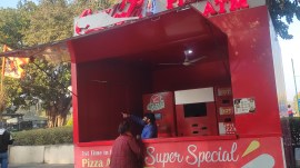 chandigarh sukhna lake pizza atm
