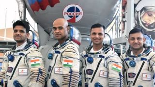 Shubanshu Shukla , Prashanth Balakrishnan Nair, Angad Prathap, Ajit Krishnan and have been selected to be the astronauts on India’s first crewed mission to space. (Screngrab)