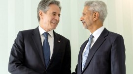 Jaishankar Blinken talk, India US strategic ties, India US bilateral relation, India US key bilateral issues, West Asia, Ukraine, Indo-Pacific region, Munich Security Conference, indian express news
