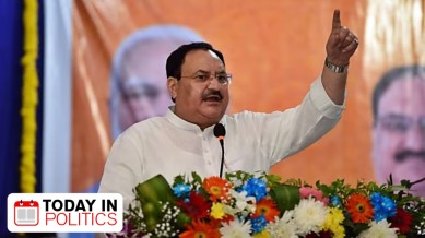 On Sunday, BJP national president J P Nadda will head to Tamil Nadu to address a public meeting at Mint Street, Harbour, in central Chennai. (File Photo)