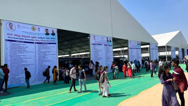 According to the corporation, over 23,000 candidates who registered were undergraduates, 11,809 had finished their postgraduate degrees, 10,080 had completed their PUC/Intermediate levels and a whopping 19,721 candidates were B Tech/BE students.