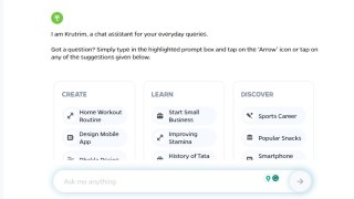 Krutrim AI | Ola AI chatbot | Bhavesh Agarwal