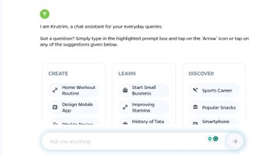 Krutrim AI | Ola AI chatbot | Bhavesh Agarwal