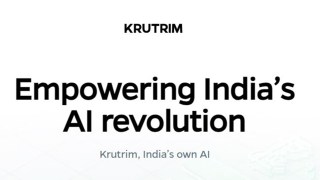 Krutrim AI | Krutrim app | Ola Krutrim AI