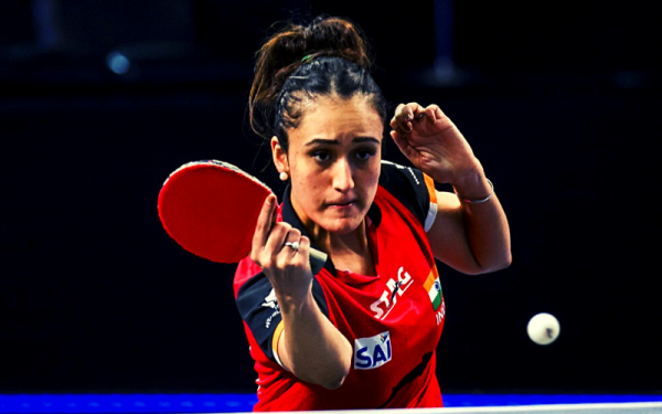 India's top table tennis player Manika Batra used the long pimpled rubber to finish on the podium at the Commonwealth Games six years ago. (PHOTO: WTC Star Contender)