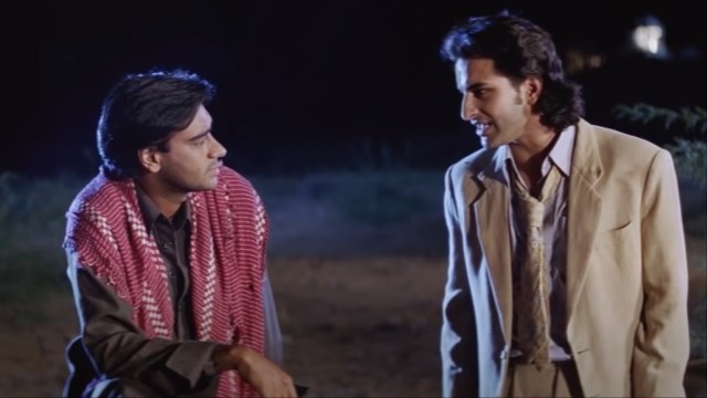 Saif Ali Khan, Ajay Devgn in Kachche Dhaage