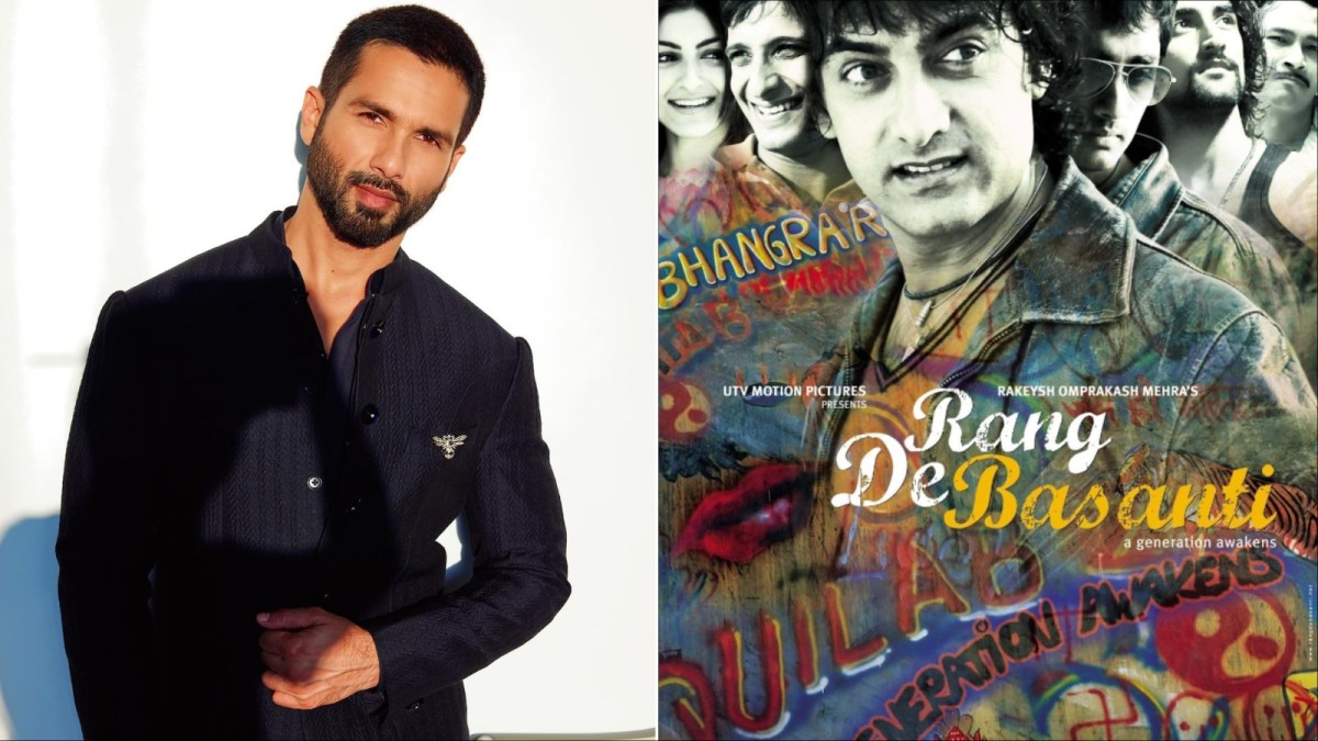 Shahid Kapoor reveals why he turned down Rang De Basanti