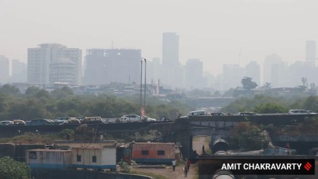 Mumbai AQI, Mumbai winter 2022, climate change, air quality Index, what is La Nina phenomenon, AQI news, mumbai weather news, indian express news