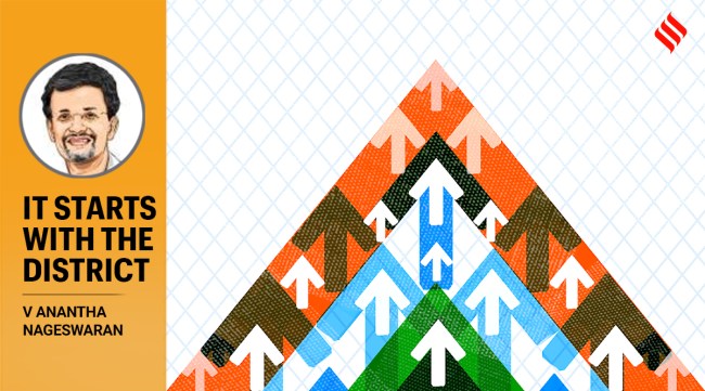 The average district in India has nearly 1.86 million people, larger than the population of countries like Singapore (0.56 million) and UAE (0.94 million). (Illustration by CR Sasikumar)