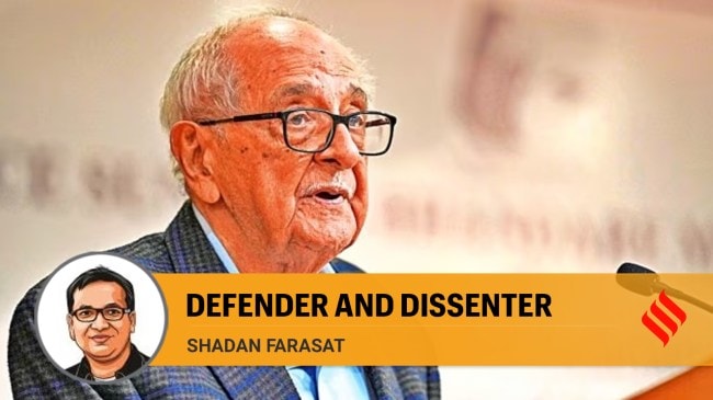 Fali S Nariman dies, Fali S Nariman obituary, Fali S Nariman death, Fali S Nariman editorial, lawyer Fali S Nariman, advocate Fali S Nariman, editorial, Indian express, opinion news, indian express editorial