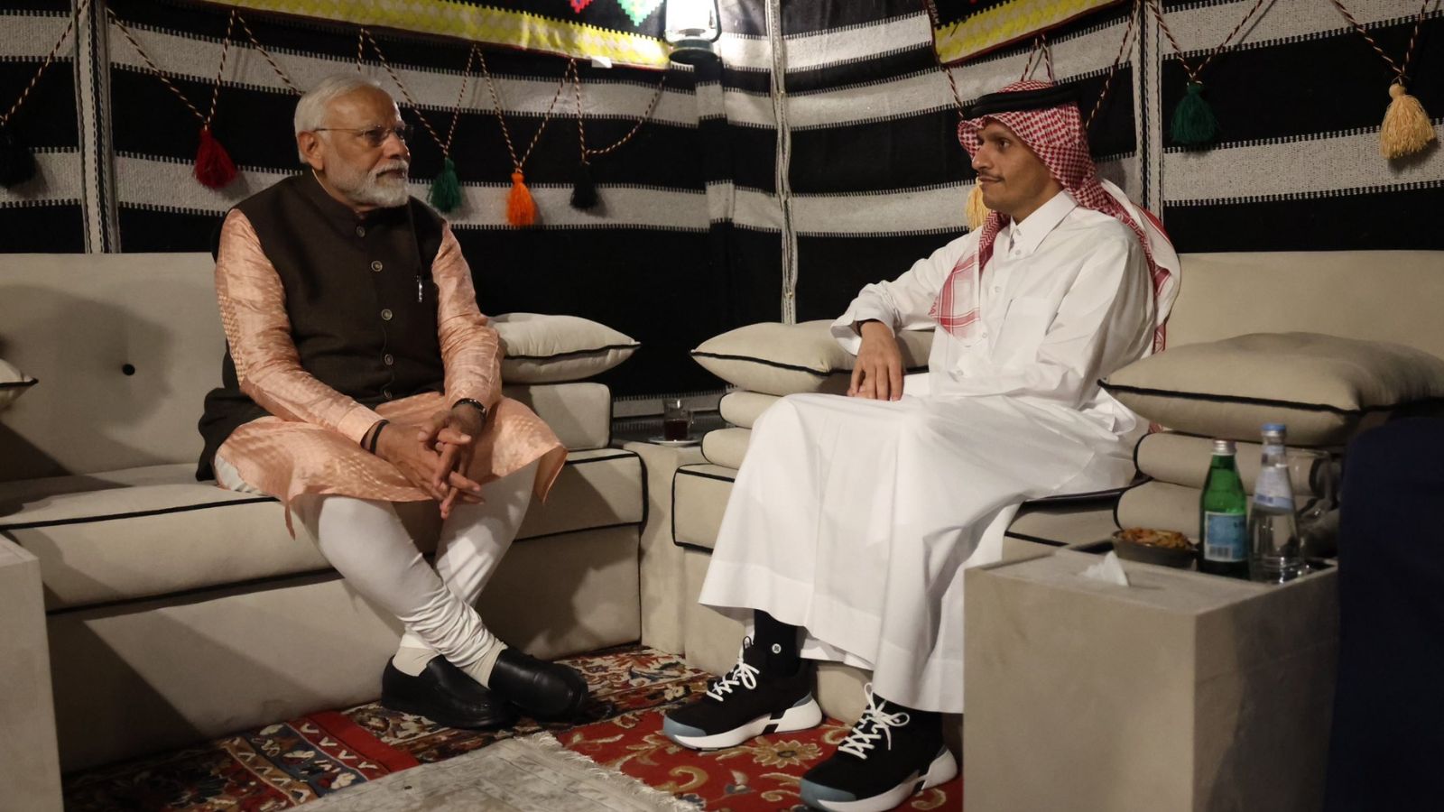 PM Modi UAE Visit Live Updates PM Modi arrives in Doha, set to hold