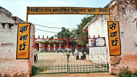 Khajuri Odpur, suspension of Muslim teachers, Muslim teachers, conversion claims in Rajasthan, Rajasthan, Conversion, Conversion row, Indian express news, current affairs