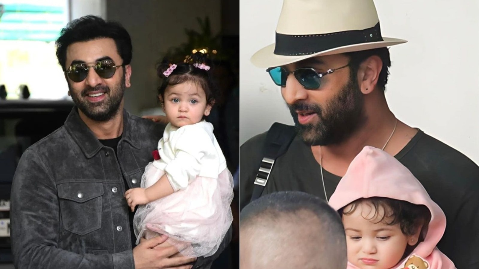 Ranbir Kapoor Carries Raha Kapoor In His Arms As They Attend Kareena Kapoor Saif Ali Khans Son 3400