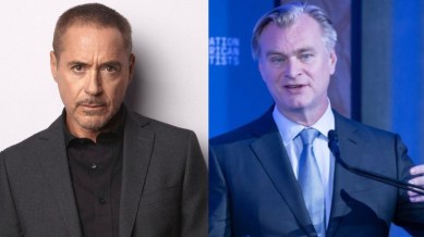 Robert Downey Jr, Christopher Nolan