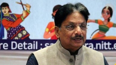 Rushikesh Patel, Gujarat heath minister praises PMFBY, Pradhan Mantri Fasal Bima Yojana, Gujarat farmers, indian express news