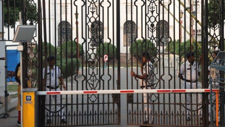 Bengal budget, west bengal budget session, Bengal Assembly begins, bengal assembly functioning in tight security, Bengal Finance Minister Chandrima Bhattacharya, indian express news