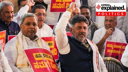 Karnataka congress protest in Delhi