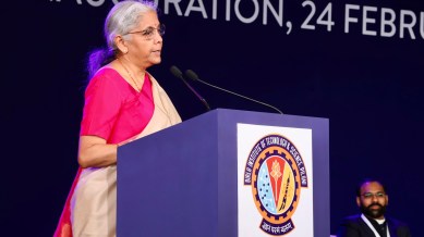 Nirmala Sitharaman, fintech companies concern, fintech ecosystem partners, RBI monthly meetings with startup, fintech firms, Department of Financial Services, DFS workshop with law enforcement agencies, indian express news
