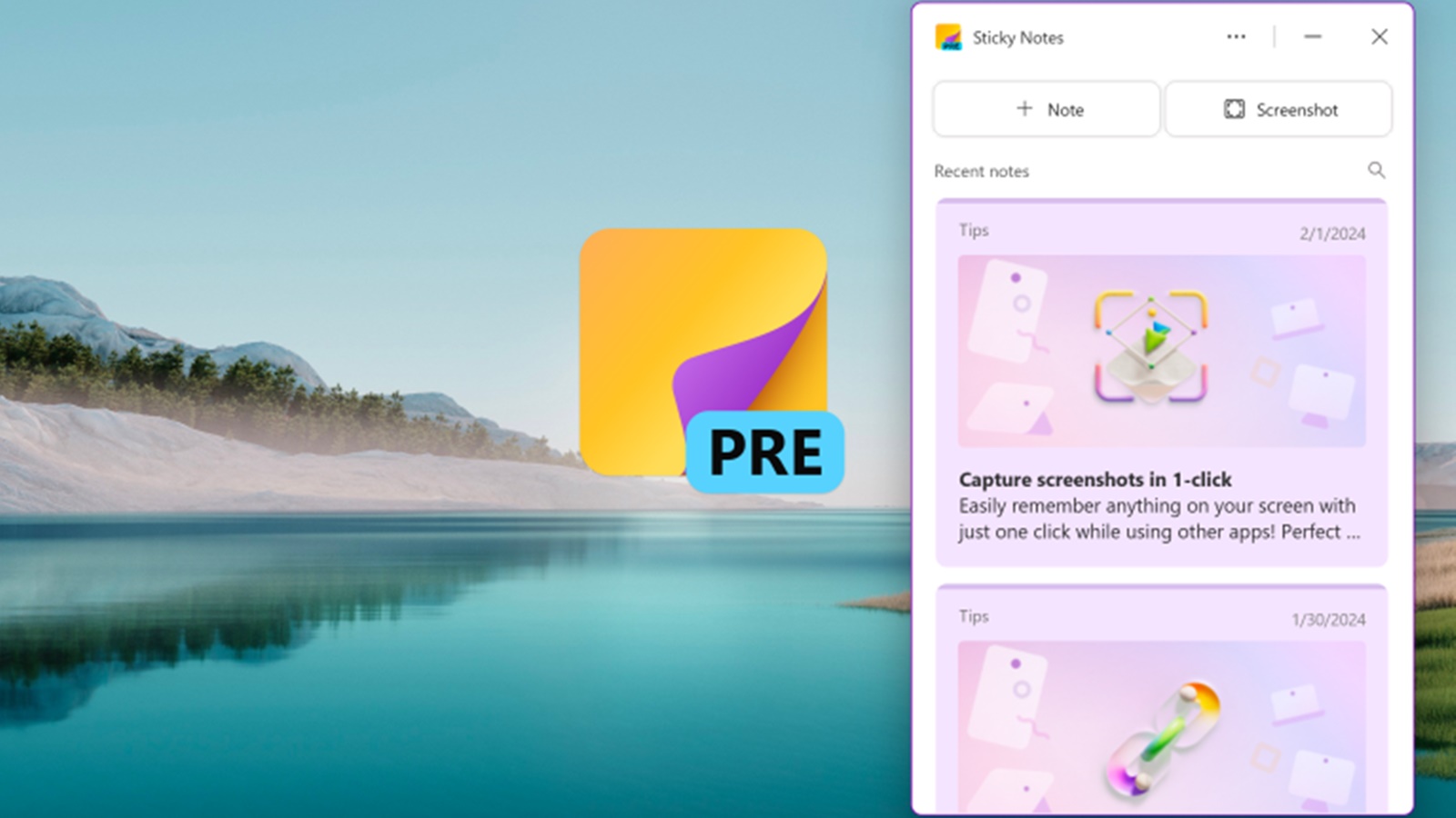 New Sticky Notes app | Windows Sticky Notes | Sticky Notes