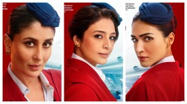 Kareena Kapoor, Tabu, Kriti Sanon in Crew