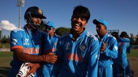 U19 World Cup semifinal: Uday Saharan vs South Africa
