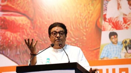MNS president Raj Thackeray