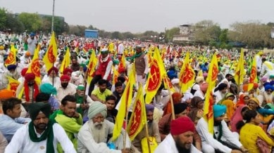 farmers protest