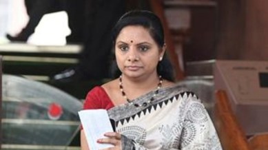 BRS leader K Kavitha