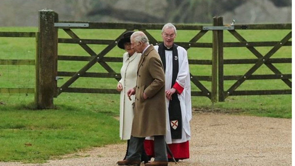 King Charles attends church in first public outing since cancer
