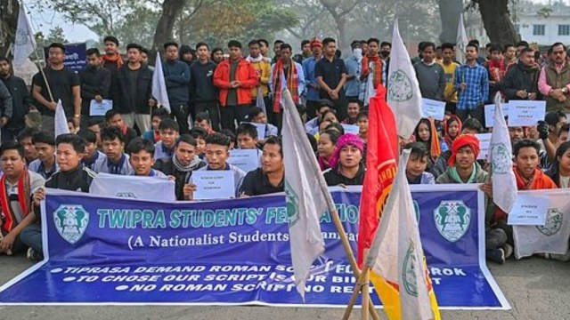 Tripura protests