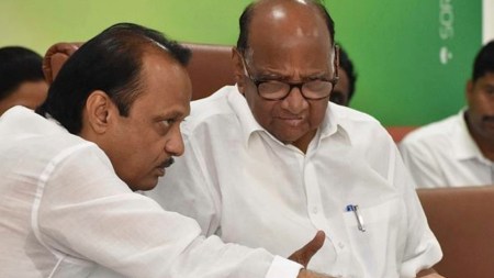 Sharad Pawar and Ajit Pawar