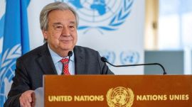 UN's secretary general warns the world is becoming 'less safe by the day'