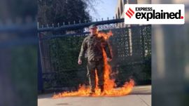 self-immolation protests: “I will not be complicit in genocide … I am about to engage in an extreme act of protest,” Aaron Bushnell said, before setting himself on fire.