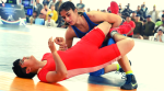 Vinesh Phogat competes in the 55kg category at the Senior National Wrestling Championships. (Special Arrangement)