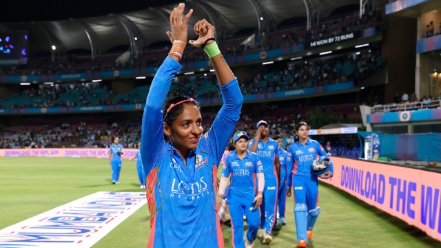 Harmanpreet Kaur's side will be tough to beat... but also have a target on their backs. The captain's form will also be under scanner. (WPL/Twitter)