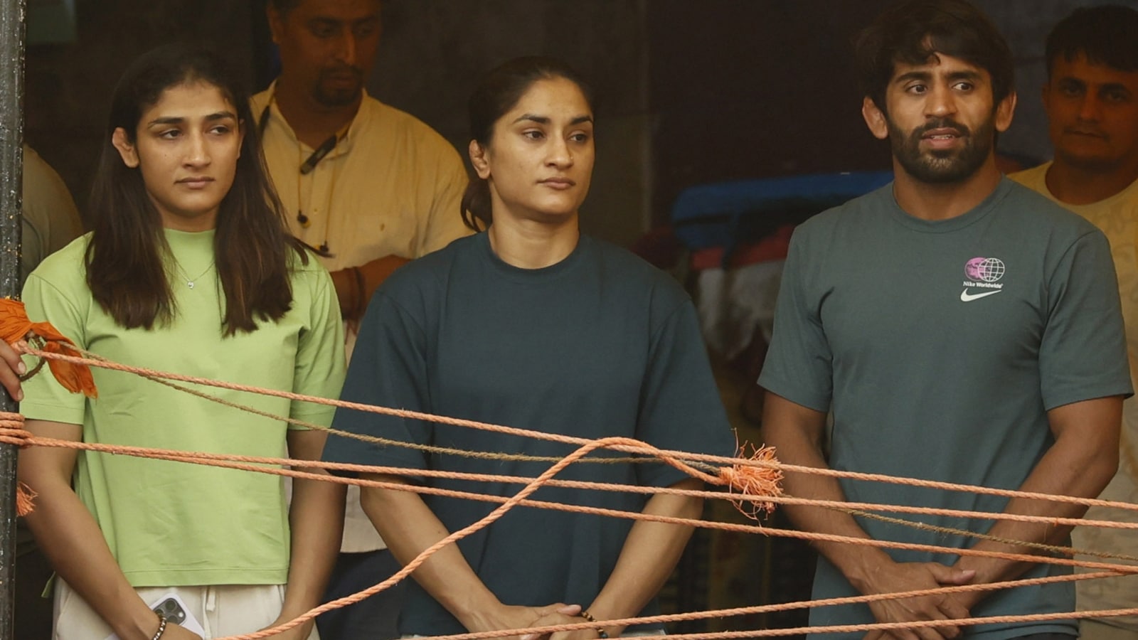 women wrestlers sexual harassment, Brij Bhushan Sharan Singh, delhi police, Raisina Hills security arrangements, heavy footfall at India Gate, delhi traffi management, Wrestling Federation of India, WFI elections, Olympian Bajrang Punia, vinesh phogat, indian express news