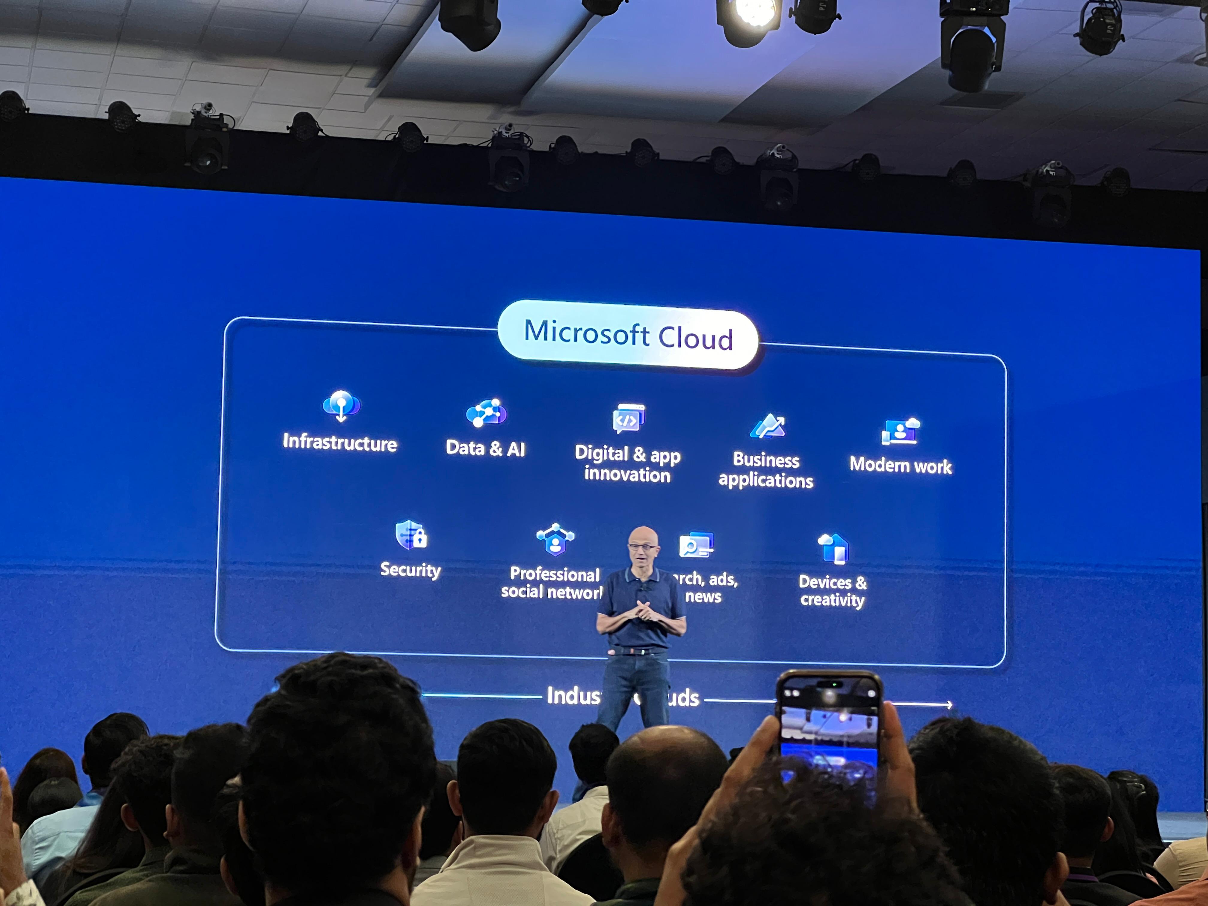 satya microsoft cloud