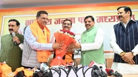 Annu took membership of the BJP at the party headquarters in Bhopal in the presence of Chief Minister Mohan Yadav, state BJP chief V D Sharma, among others